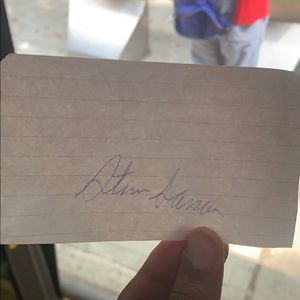 Steven Sason REAL autograph